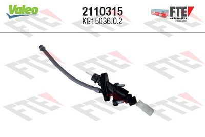 Galvenais cilindrs, Sajūgs VALEO 2110315