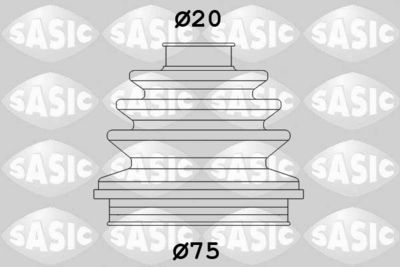 Комплект пыльника, приводной вал SASIC 9004600