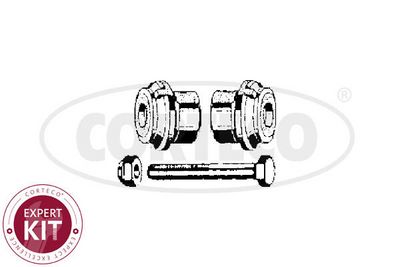 Комлектующее руля, подвеска колеса CORTECO 49397797