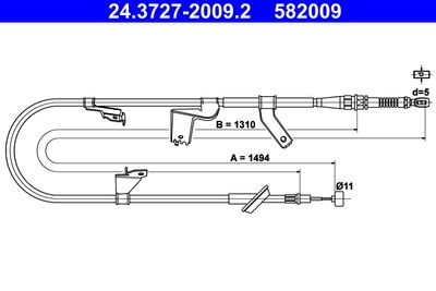 Trose, Stāvbremžu sistēma ATE 24.3727-2009.2