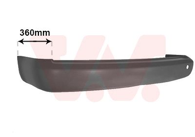 Bampers VAN WEZEL 5867540