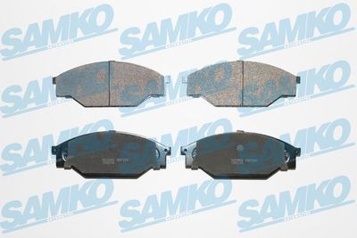 Комплект тормозных колодок, дисковый тормоз SAMKO 5SP266