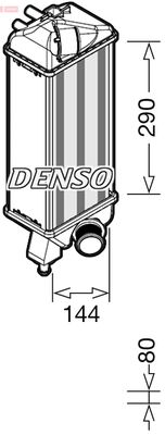 Интеркулер DENSO DIT09116