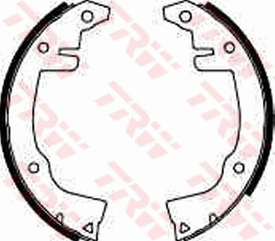 Bremžu loku komplekts TRW GS8268