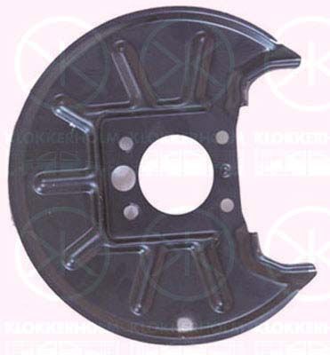Dubļu sargs, Bremžu disks KLOKKERHOLM 9007879