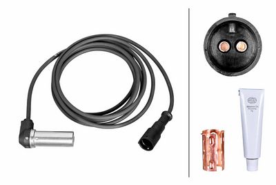 Датчик, частота вращения колеса HELLA 6PU 230 052-431