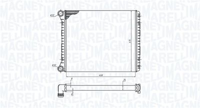 Radiators, Motora dzesēšanas sistēma MAGNETI MARELLI 350213198900