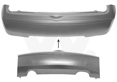 Bampers VAN WEZEL 3329544