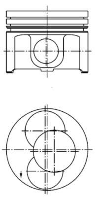 Virzulis KOLBENSCHMIDT 40092700