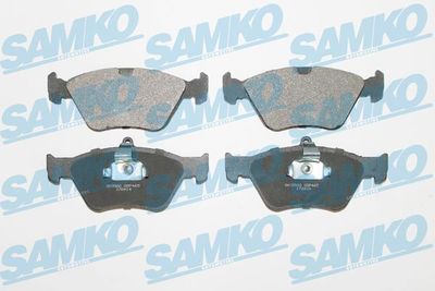 Комплект тормозных колодок, дисковый тормоз SAMKO 5SP465