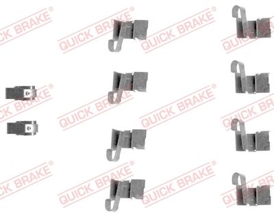 Piederumu komplekts, Disku bremžu uzlikas QUICK BRAKE 109-1671