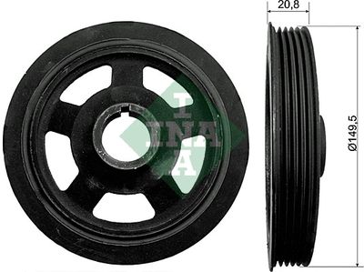 Ременный шкив, коленчатый вал Schaeffler INA 544 0092 10