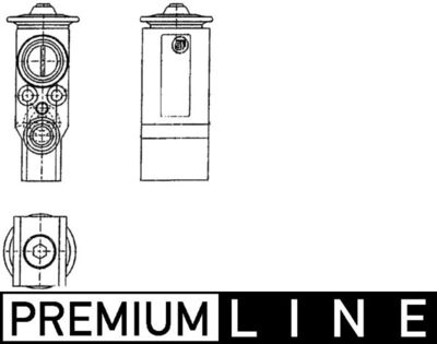 Расширительный клапан, кондиционер MAHLE AVE 90 000P