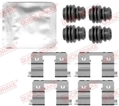 QUICK BRAKE 1090144 Piederumu komplekts, Disku