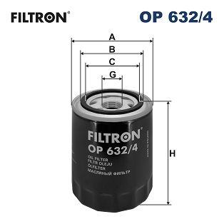 Масляный фильтр FILTRON OP 632/4
