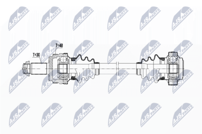 Приводной вал NTY NPW-BM-107