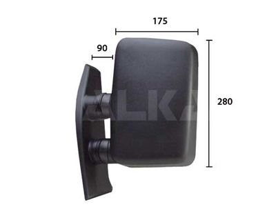 Ārējais atpakaļskata spogulis ALKAR 6101982