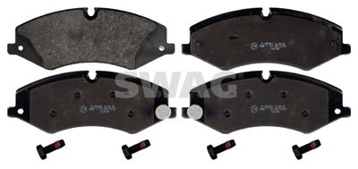 Bremžu uzliku kompl., Disku bremzes SWAG 22 11 6124