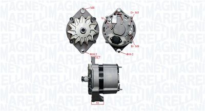 Ģenerators MAGNETI MARELLI 063732170010