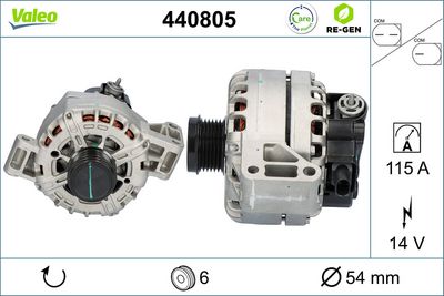 Ģenerators VALEO 440805