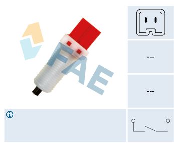Выключатель, привод сцепления (Tempomat) FAE 24884