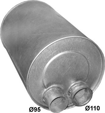 Глушитель выхлопных газов конечный POLMO 68.52