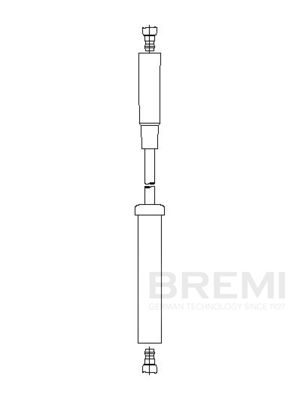 Augstsprieguma vads BREMI 798/85