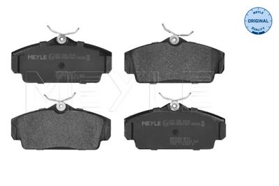 Bremžu uzliku kompl., Disku bremzes MEYLE 025 234 6316