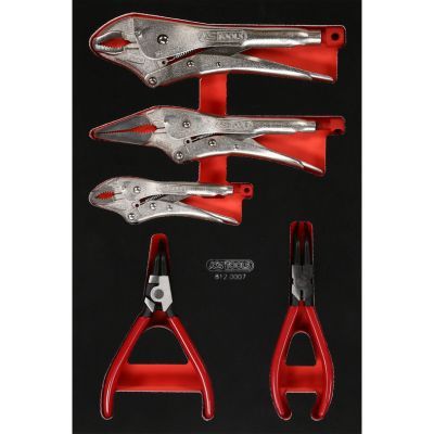 Knaibļu/Stangu komplekts KS TOOLS 812.0007
