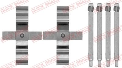 Lisakomplekt, ketaspiduriklotsid QUICK BRAKE 109-1794