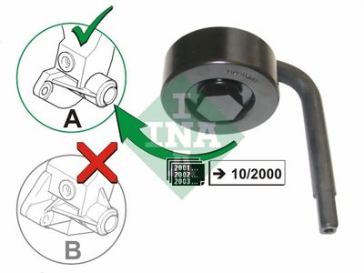 Spriegotājrullītis, Ķīļrievu siksna Schaeffler INA 531 0789 10