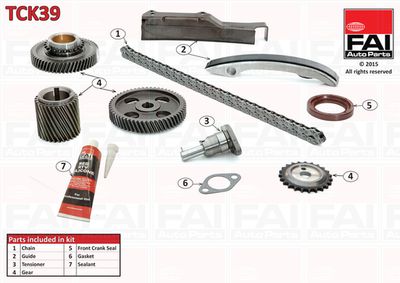 Комплект цели привода распредвала FAI AUTOPARTS TCK39