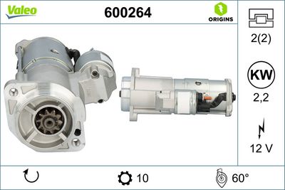 Стартер VALEO 600264