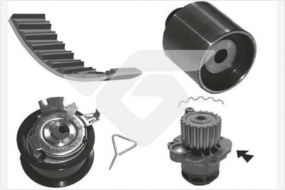 Ūdenssūknis + Zobsiksnas komplekts HUTCHINSON KH 194WP71