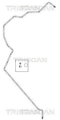 Гидравлический шланг, рулевое управление TRISCAN 8516 16007