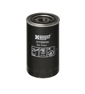 Масляный фильтр HENGST FILTER H19W09