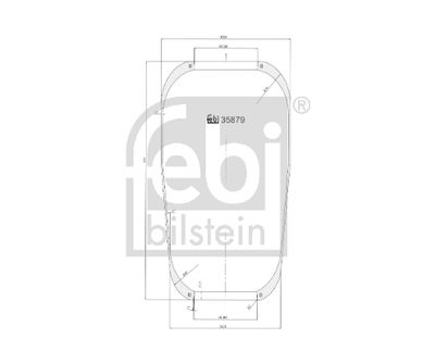 Pneimoatsperes spilvens, Pneimopiekare FEBI BILSTEIN 35879