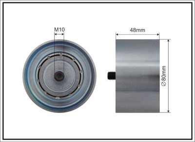 Spriegotājrullītis, Ķīļrievu siksna CAFFARO 500616