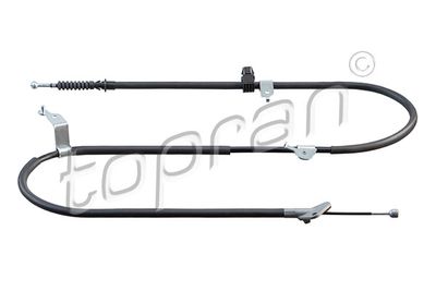 Тросик, cтояночный тормоз TOPRAN 601 567