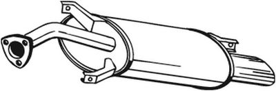 Глушитель выхлопных газов конечный BOSAL 235-135