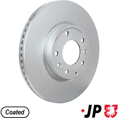Bremžu diski JP GROUP 3863101000