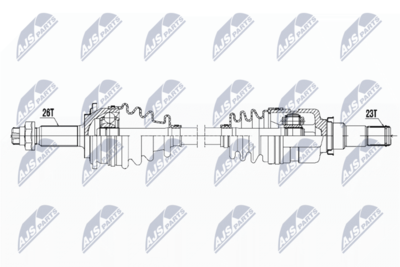Приводной вал NTY NPW-TY-113