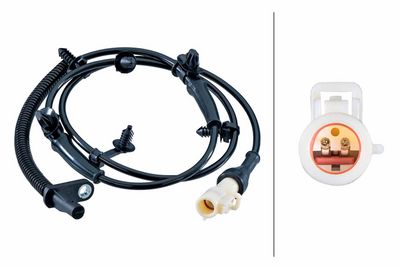 Датчик, частота вращения колеса HELLA 6PU 358 251-701