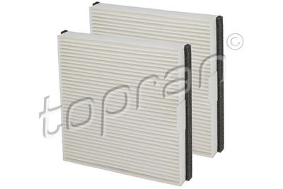 Filtra komplekts, Salona telpas gaiss TOPRAN 700 489