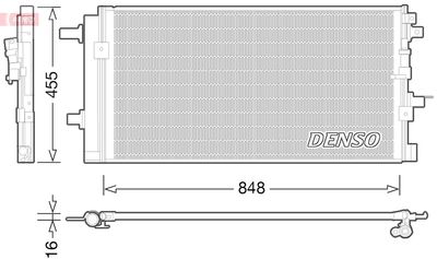 Kondensators, Gaisa kond. sistēma DENSO DCN02023