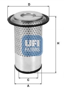 Gaisa filtrs UFI 27.555.00
