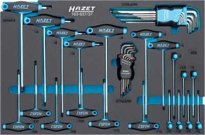 Instrumentu komplekts HAZET 163-637/37