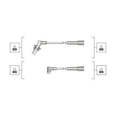 Augstsprieguma vadu komplekts MAGNETI MARELLI 941319170030