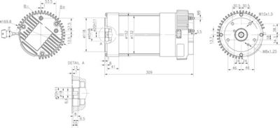 Elektromotors MAHLE MM 248