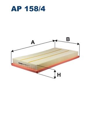 Воздушный фильтр FILTRON AP 158/4